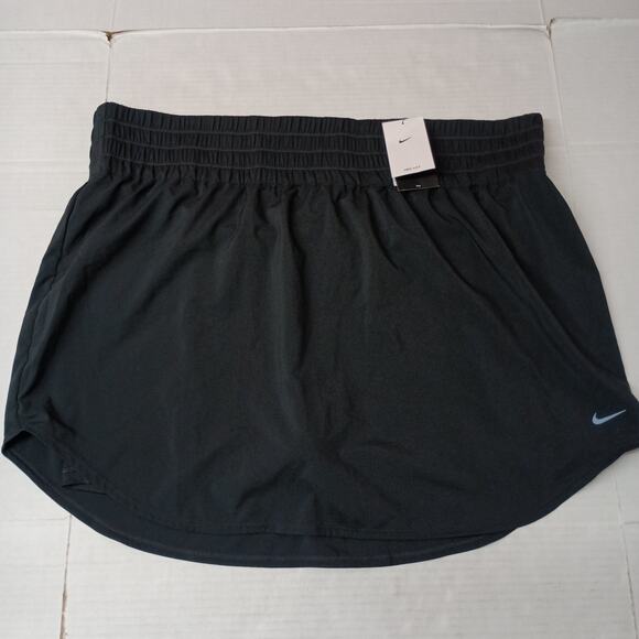 Nike One Skort Women's Plus Size 3X Black Ultra High-Rise - Picture 1 of 9